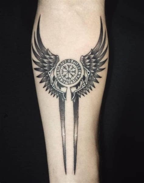 valkyrie tattoo|norse valkyrie wing tattoos meaning.